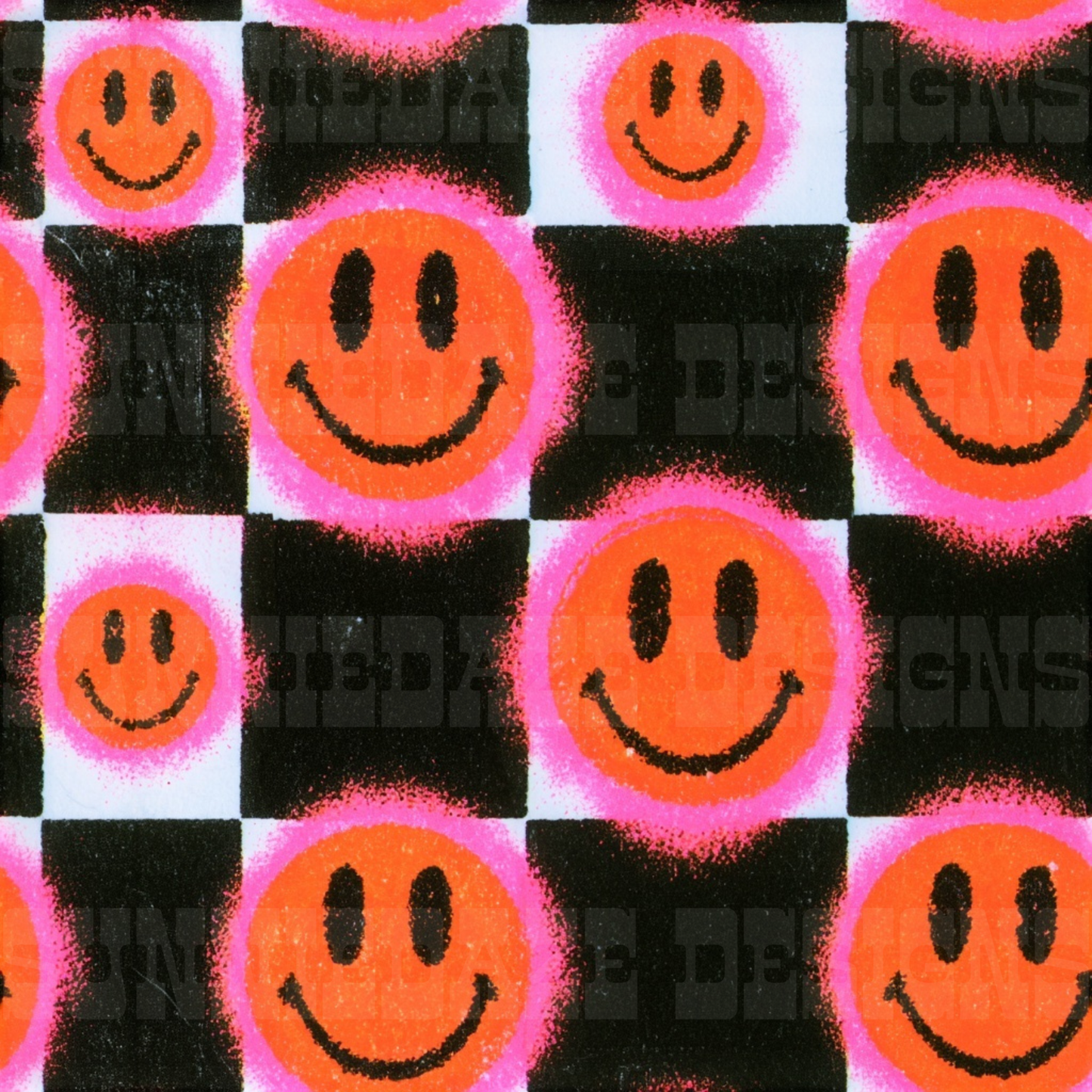 Checkered smiley • commercial use
