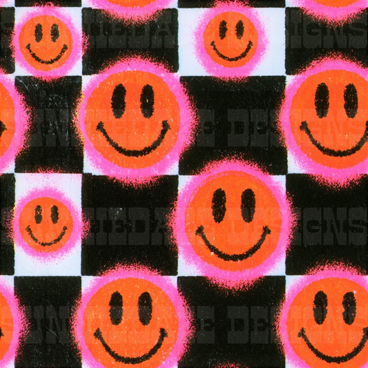 Checkered smiley • commercial use