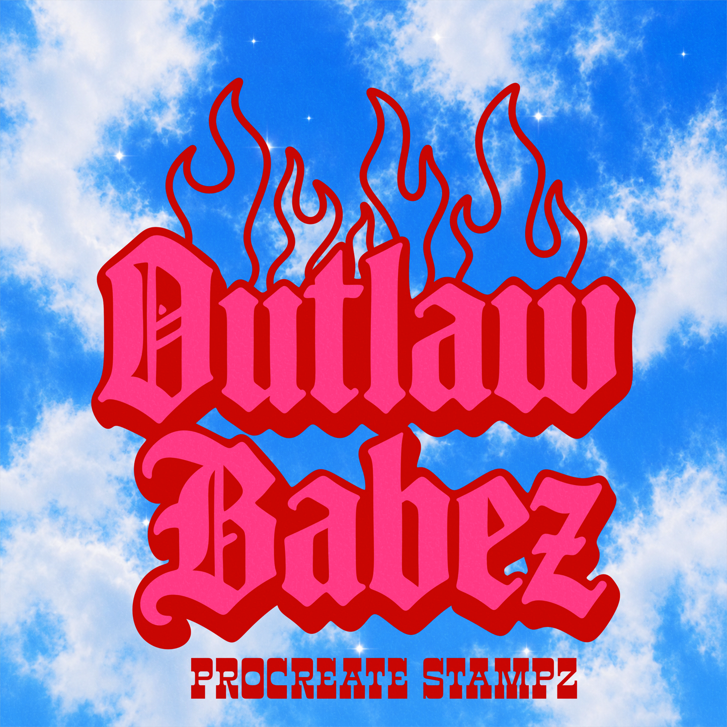 OUTLAW BABEZ • semi exclusive procreate stampz • NO CODES
