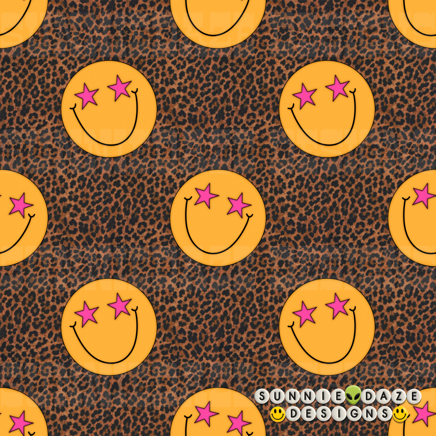 Leopard smiley