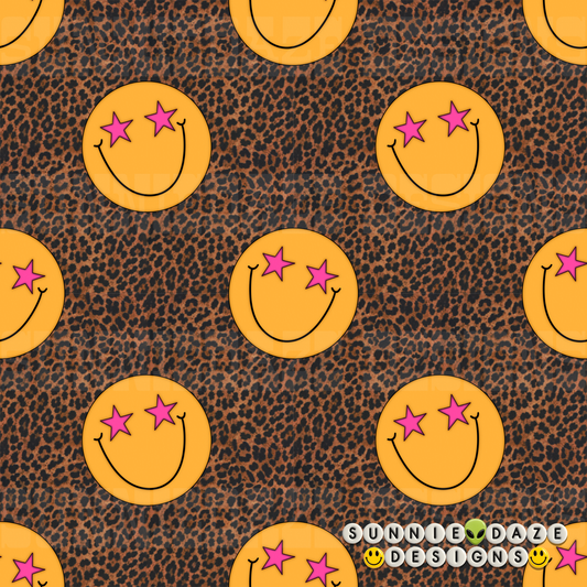 Leopard smiley