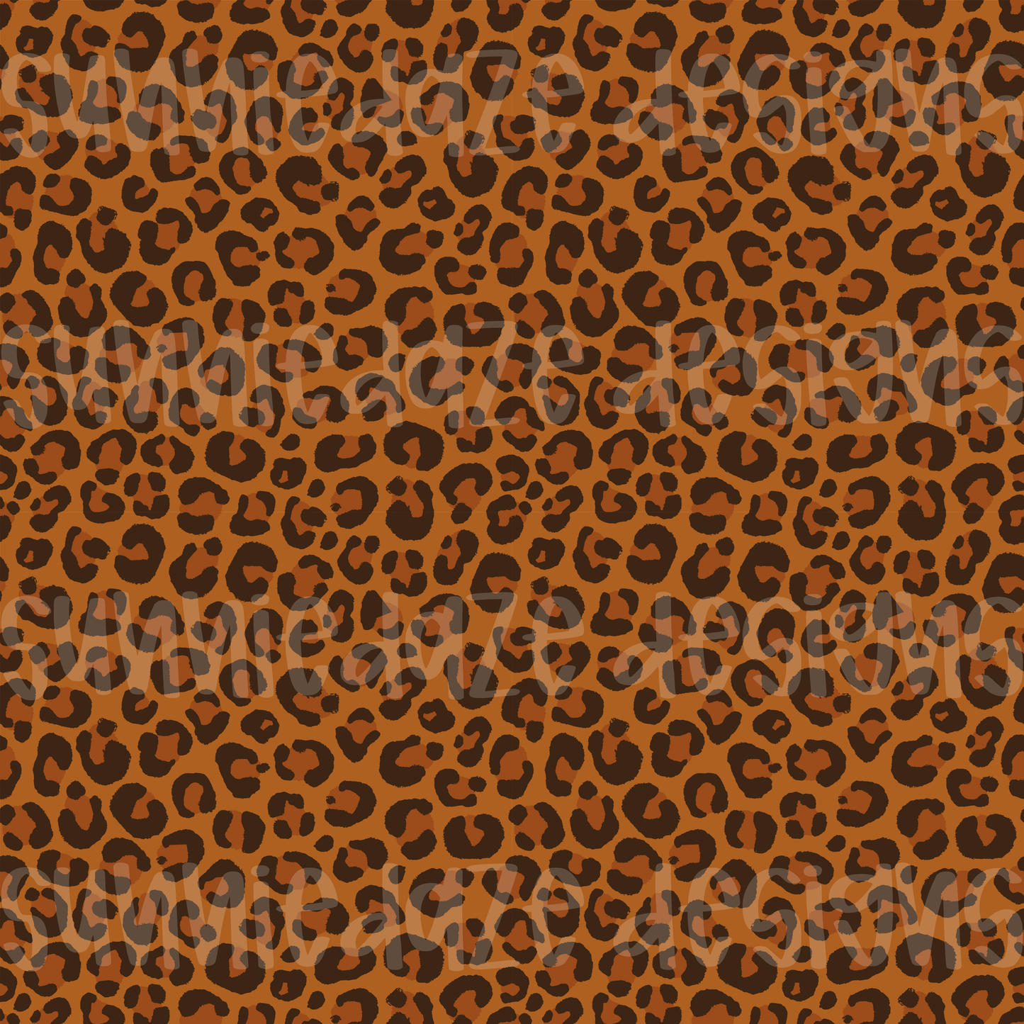 Cutie Minnie cord leopard