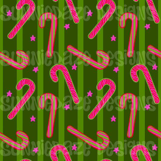 Funky candy canes