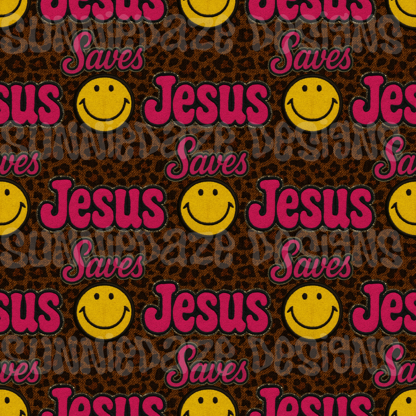 Smiley Jesus saves