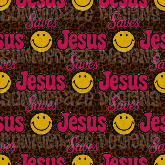 Smiley Jesus saves