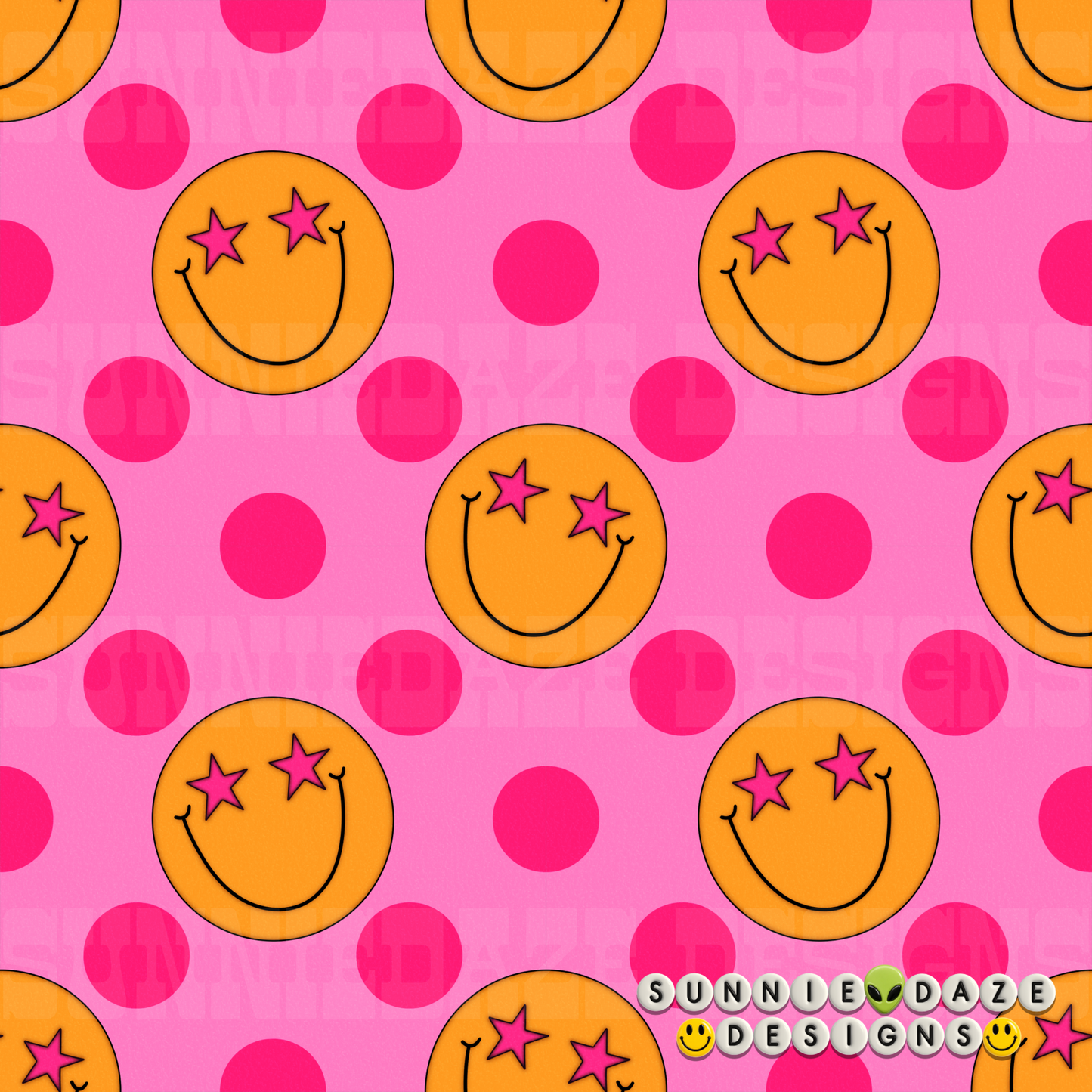 Polka dot smiley