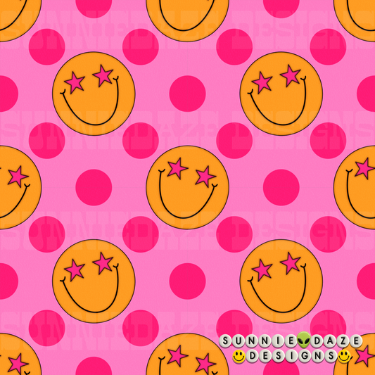 Polka dot smiley