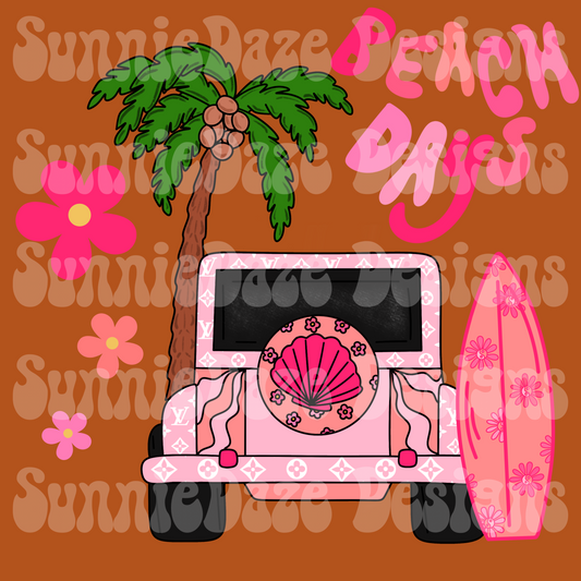 Beach days png