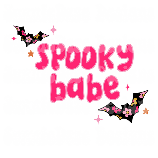 Spooky babe png