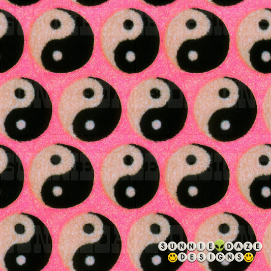 Pink yin yang