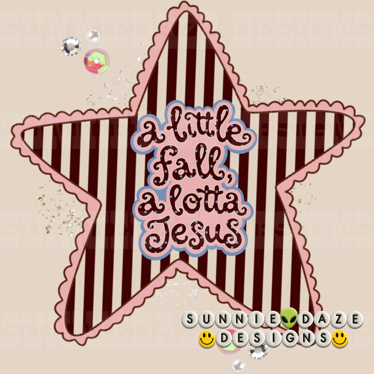 A little fall, a lotta Jesus png