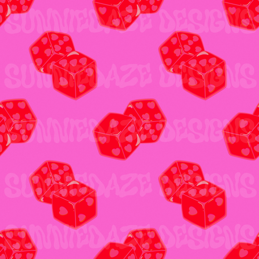 Valentine’s Day dice