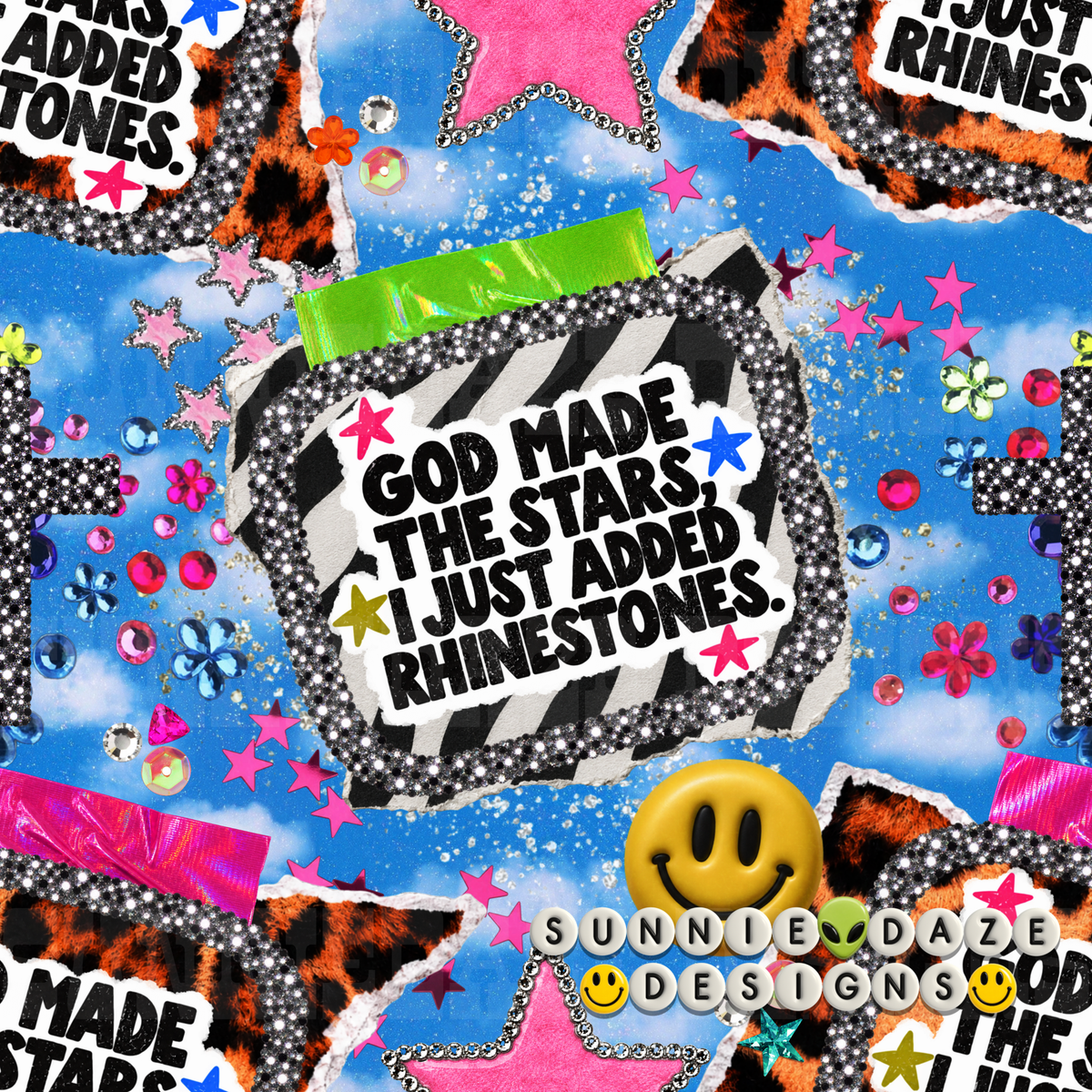 God made the stars • rhinestone edit | semi exclusive only 5 available NO CODES