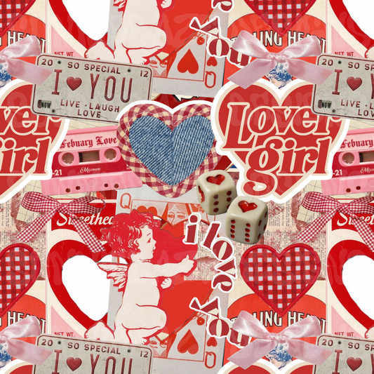 Lover girl collage