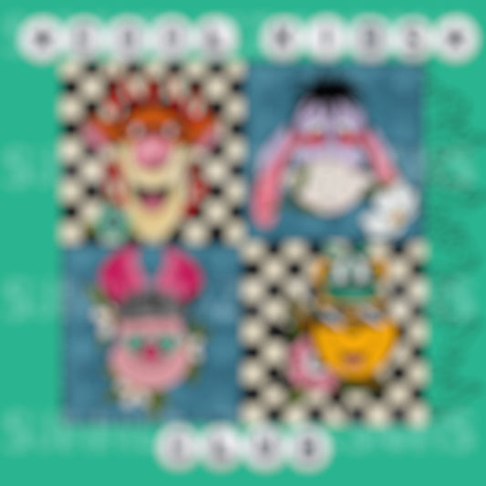 Cool kids club character friends png