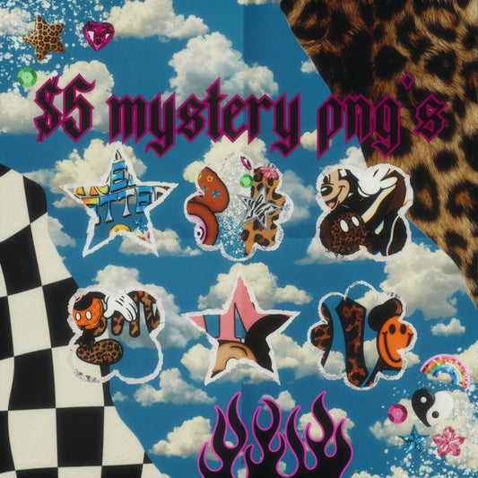 Mystery PNGs bundle of 5