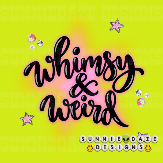 Whimsy & weird airbrush png