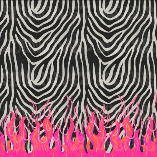 Yard panel zebra flamez