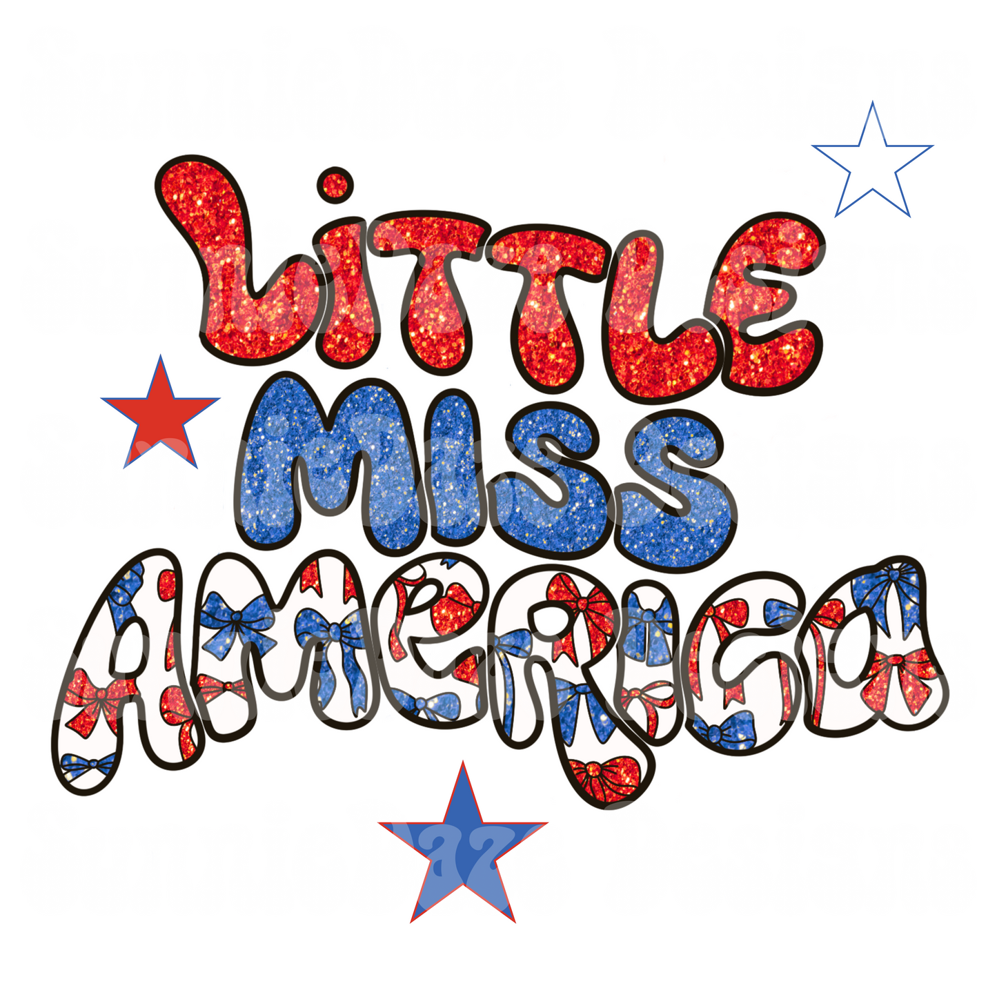 Little miss America png