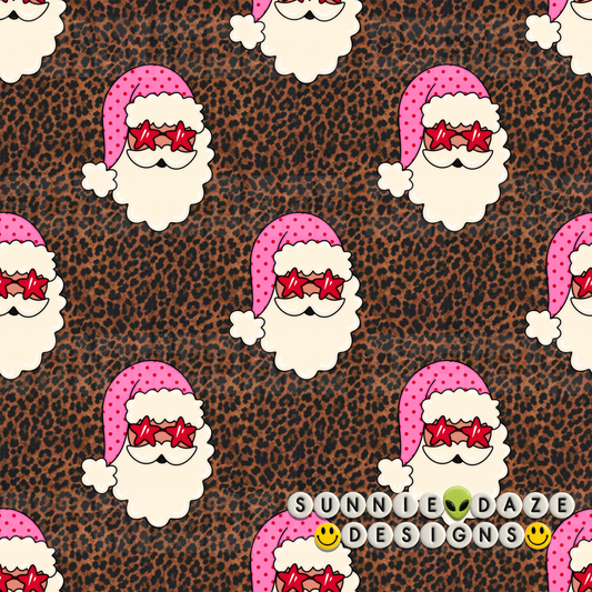 Leopard & Retro Santa