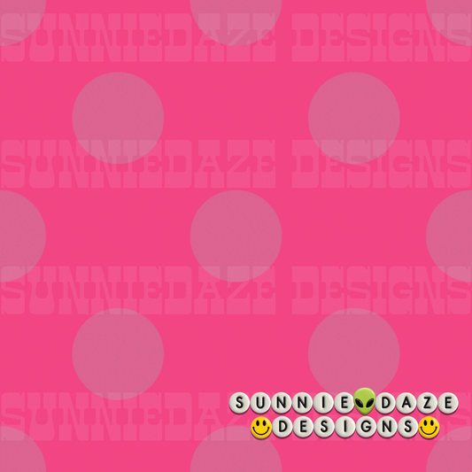 Dark Pink/ Light Pink Polka Dot