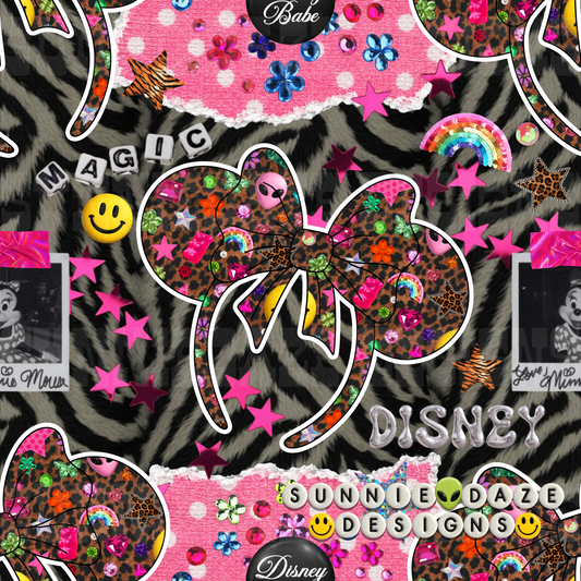 Mouse zebra seamless