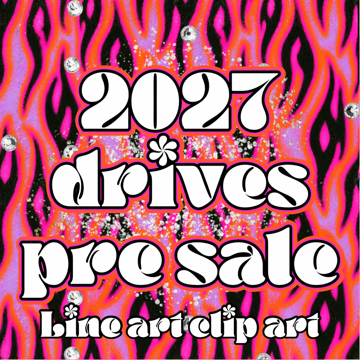 2027 LINE CLIP ART DRIVE ✿ PREORDER