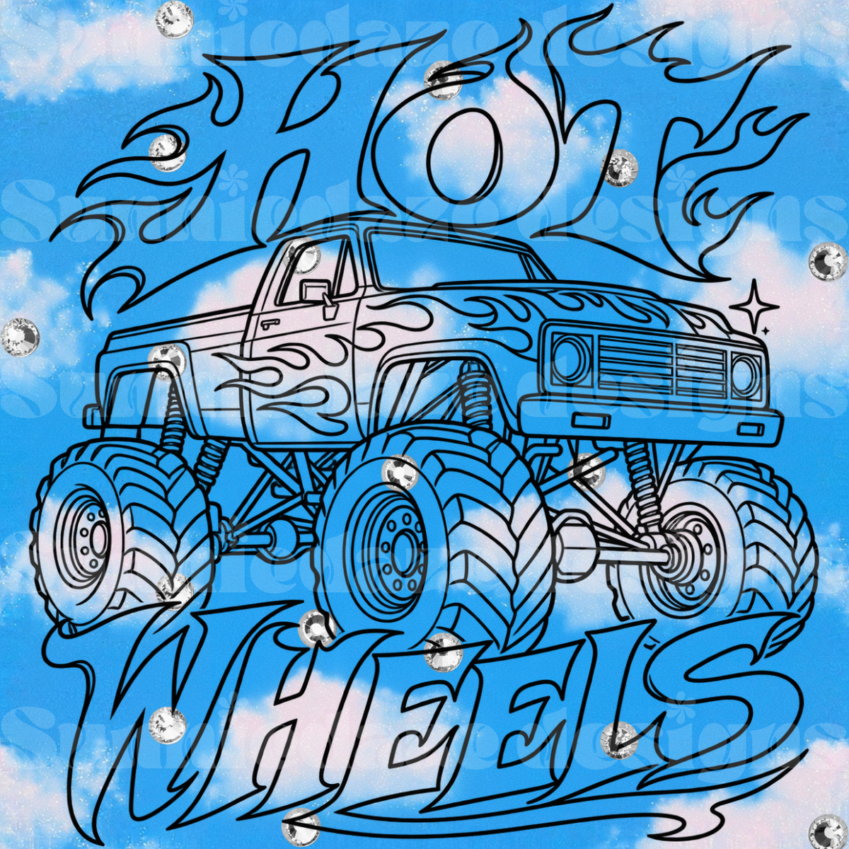 Exclusive colorable PNG no codes